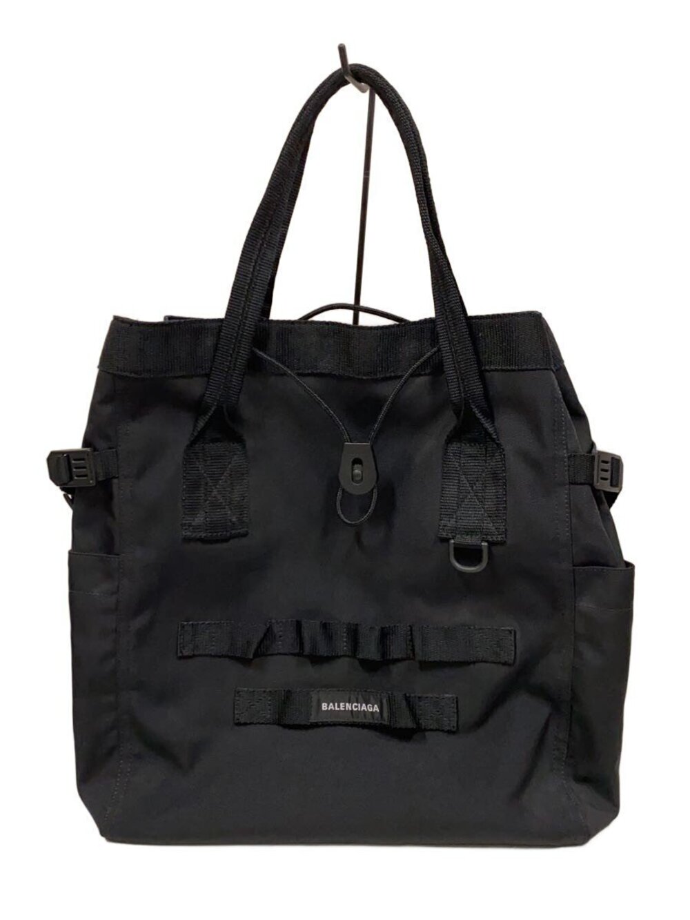 Balenciaga Army Tote Bag Canvas Black